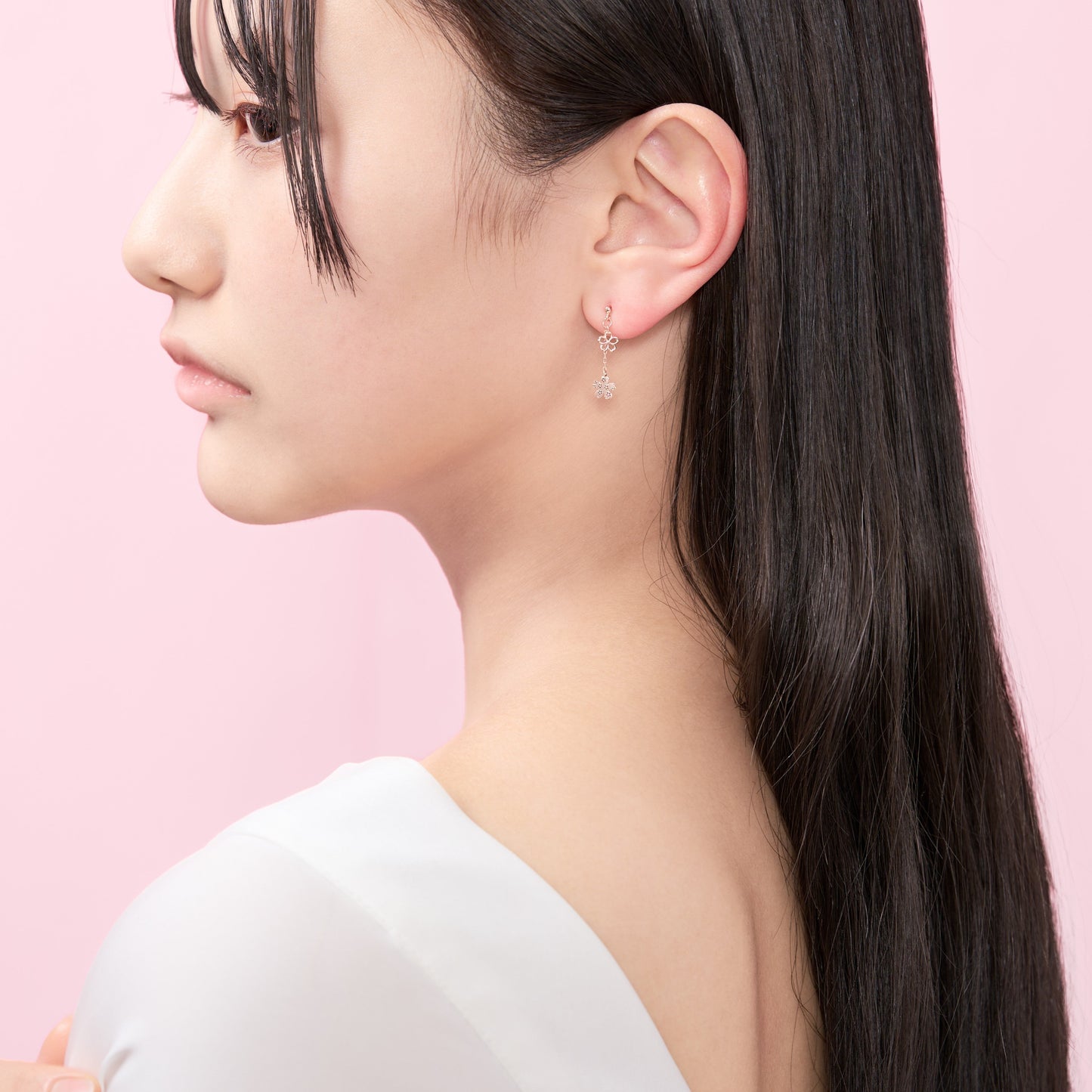 K10 サクラ スタッドピアス(02)❘ 43-7746