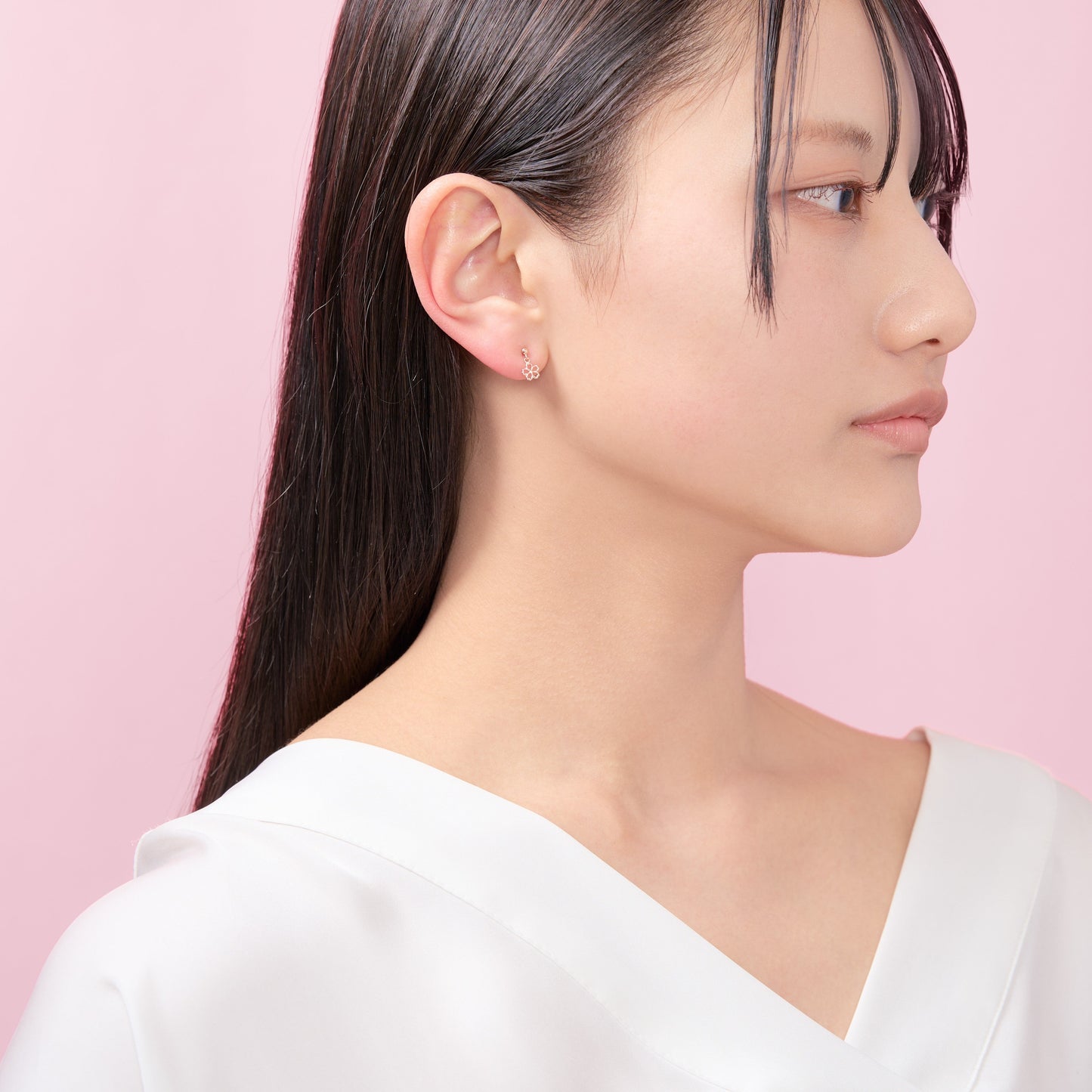 K10 サクラ スタッドピアス(04)❘ 43-7748