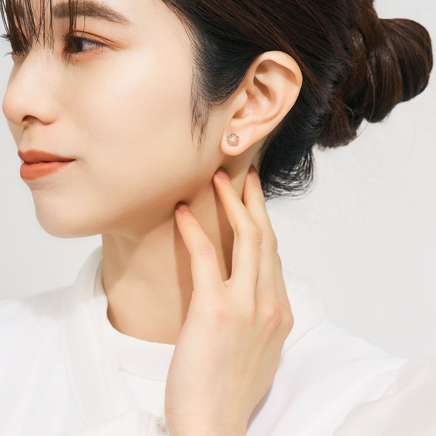 K10PG フラワー ピアス(03)| 43-8490