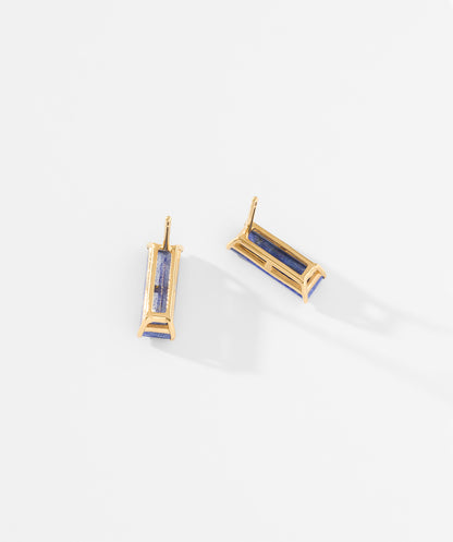 【受注生産】SV925 ラピスラズリ ピアス｜96-3510