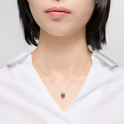 K10 カラーシェルパール ネックレス（8ｍｍ） ｜96-6946
