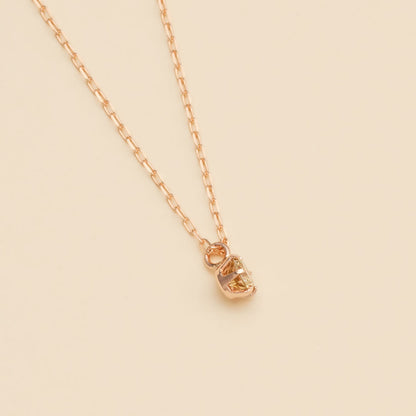 K10PG ダイヤモンド 0.08ct ネックレス | 63-3818