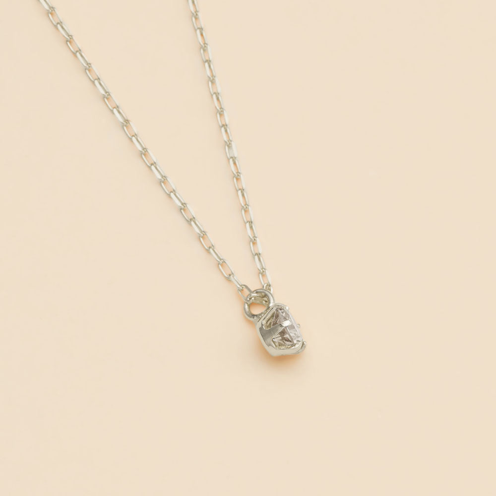 Pt900 ダイヤモンド 0.08ct ネックレス | 63-3817