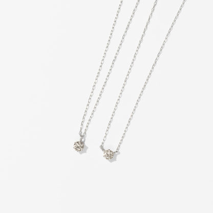 プラチナ  ダイヤモンド 0.10ct ネックレス ｜63-7878
