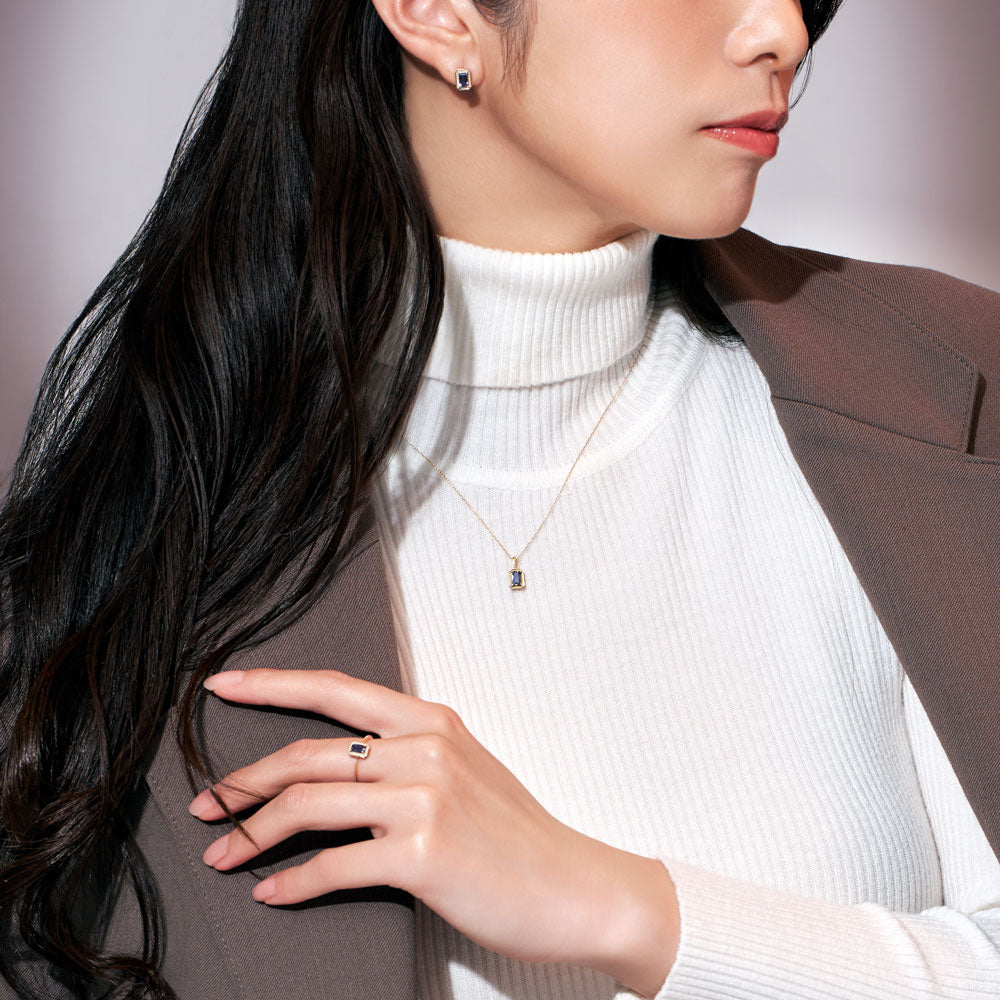 【2026 Autumn Collection】K10  アイオライト ピアス ｜96-3363