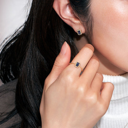 【2026 Autumn Collection】K10  アイオライト ピアス ｜96-3363