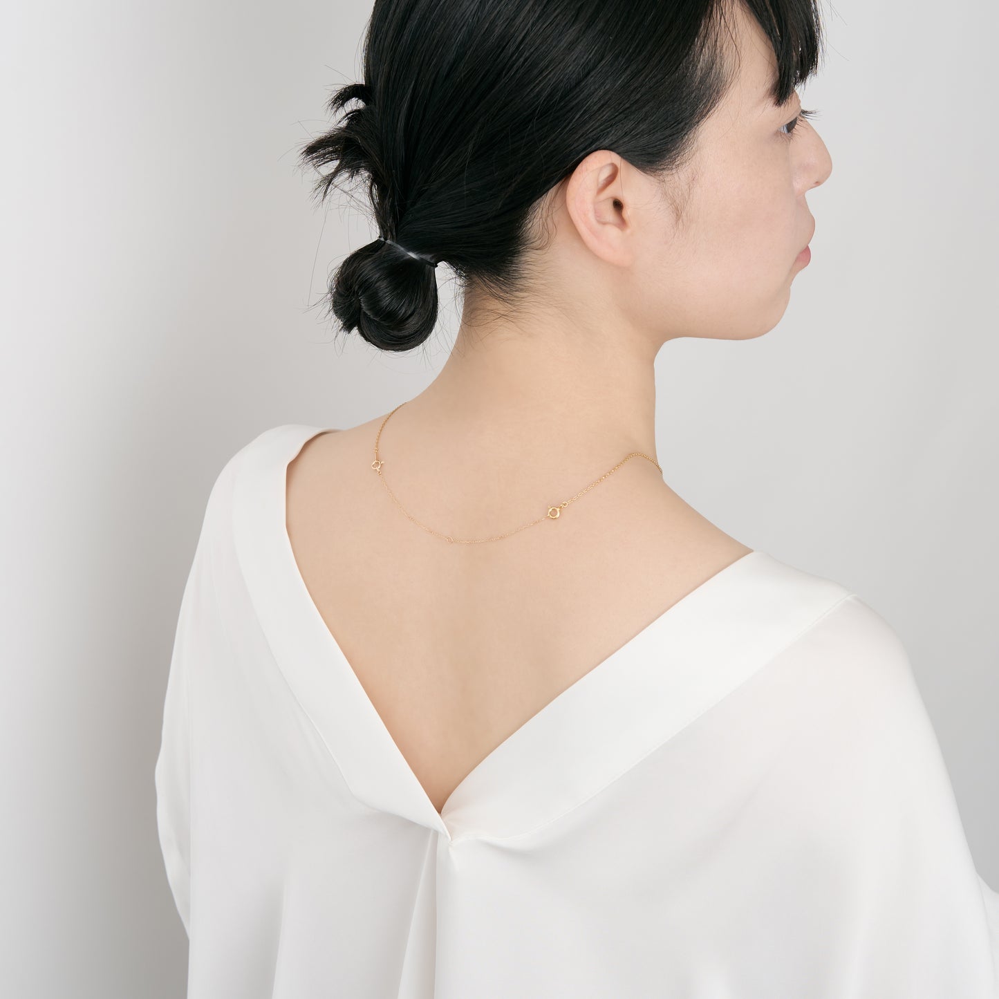 K18/プラチナ アジャスター チェーン【10㎝】｜75-3451-52-53
