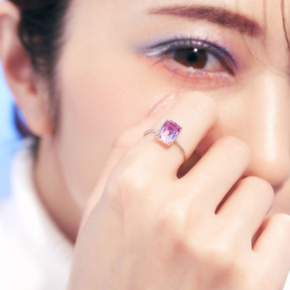 PT900 バイカラーアメジスト リング | 31-4998