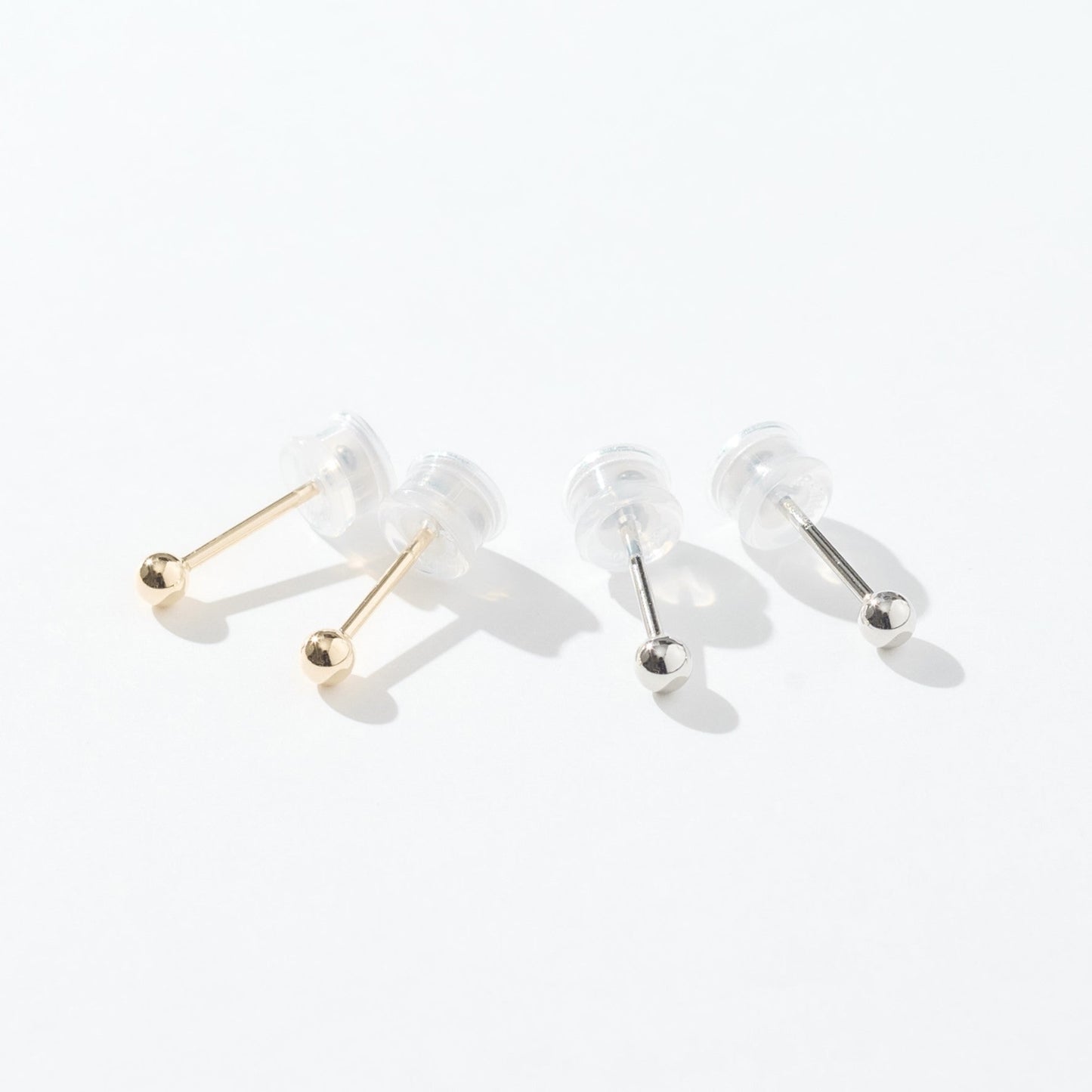 K18 ボール 3mm ピアス セカンドピアス | 43-1385