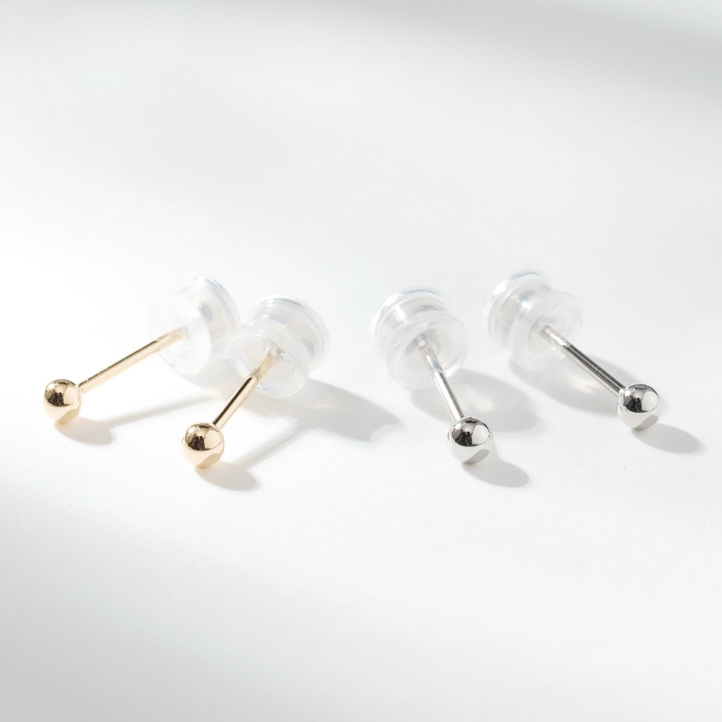 Pt900 ボール 3mm ピアス セカンドピアス | 43-1386