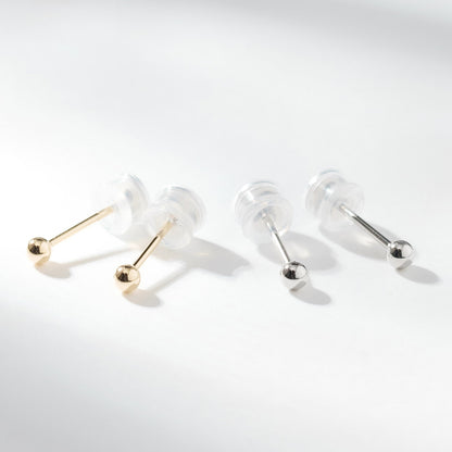 Pt900 ボール 3mm ピアス セカンドピアス | 43-1386