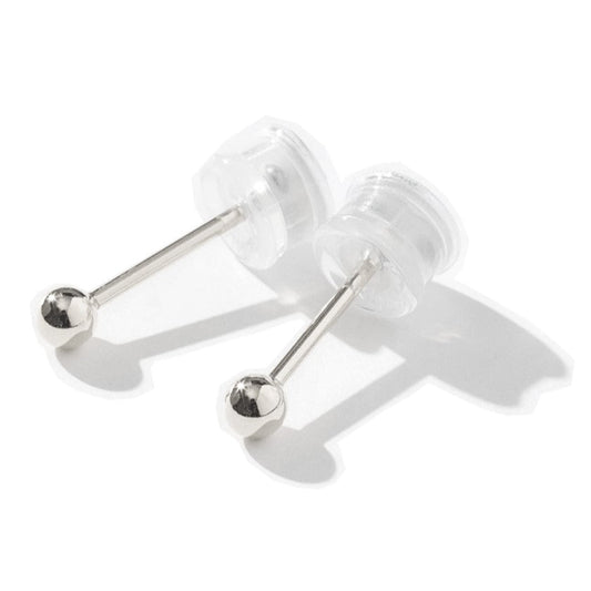 Pt900 ボール 3mm ピアス セカンドピアス | 43-1386
