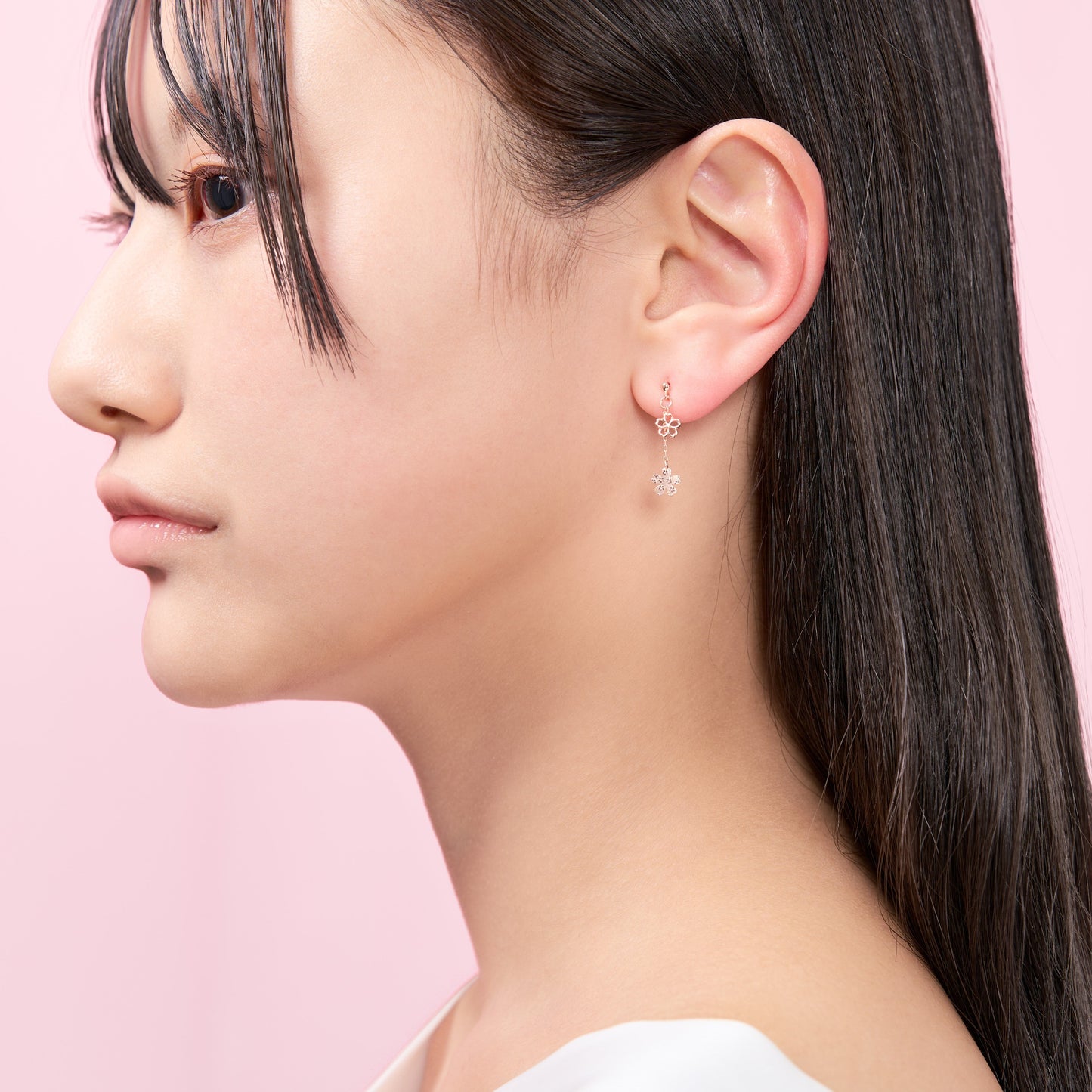 K10 サクラ スタッドピアス（02）❘ 43-7746