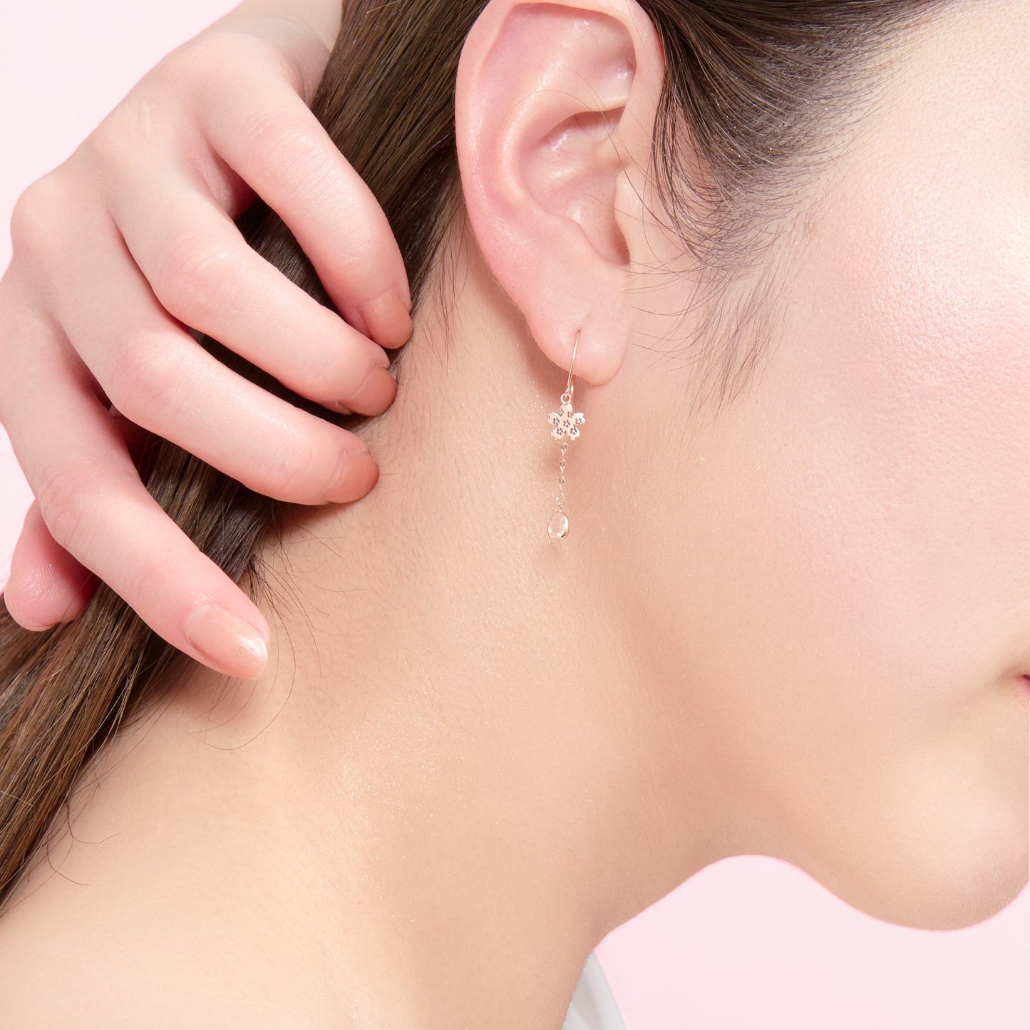 K10 サクラ フックピアス（03）❘ 43-7747