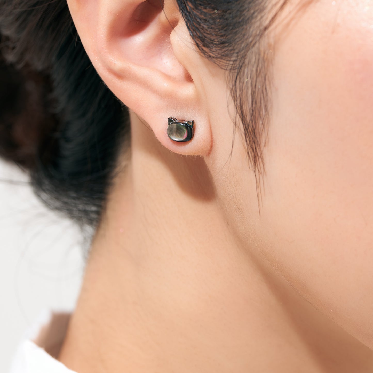 K10 クロネコ ピアス ❘ 43-8548