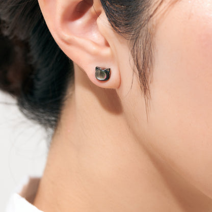 K10 クロネコ ピアス ❘ 43-8548