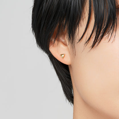 K10 トライアングル スタッドピアス ❘ 43-8714