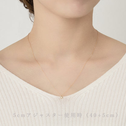 K18/プラチナ アジャスター チェーン【5㎝】｜75-3439-40-41
