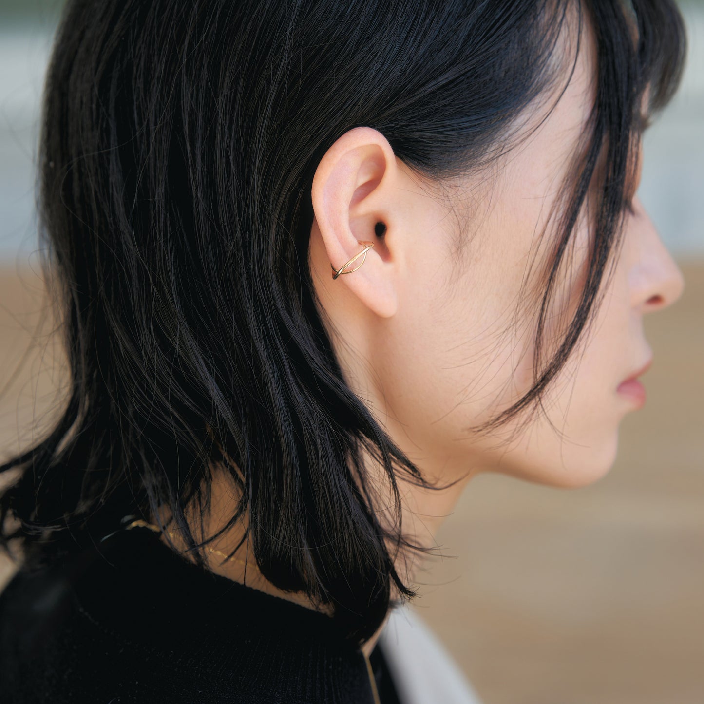 K10 ダブルライン イヤーカフ ❘ 55-5745
