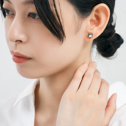 K10 クロネコ イヤリング ❘ 55-7580