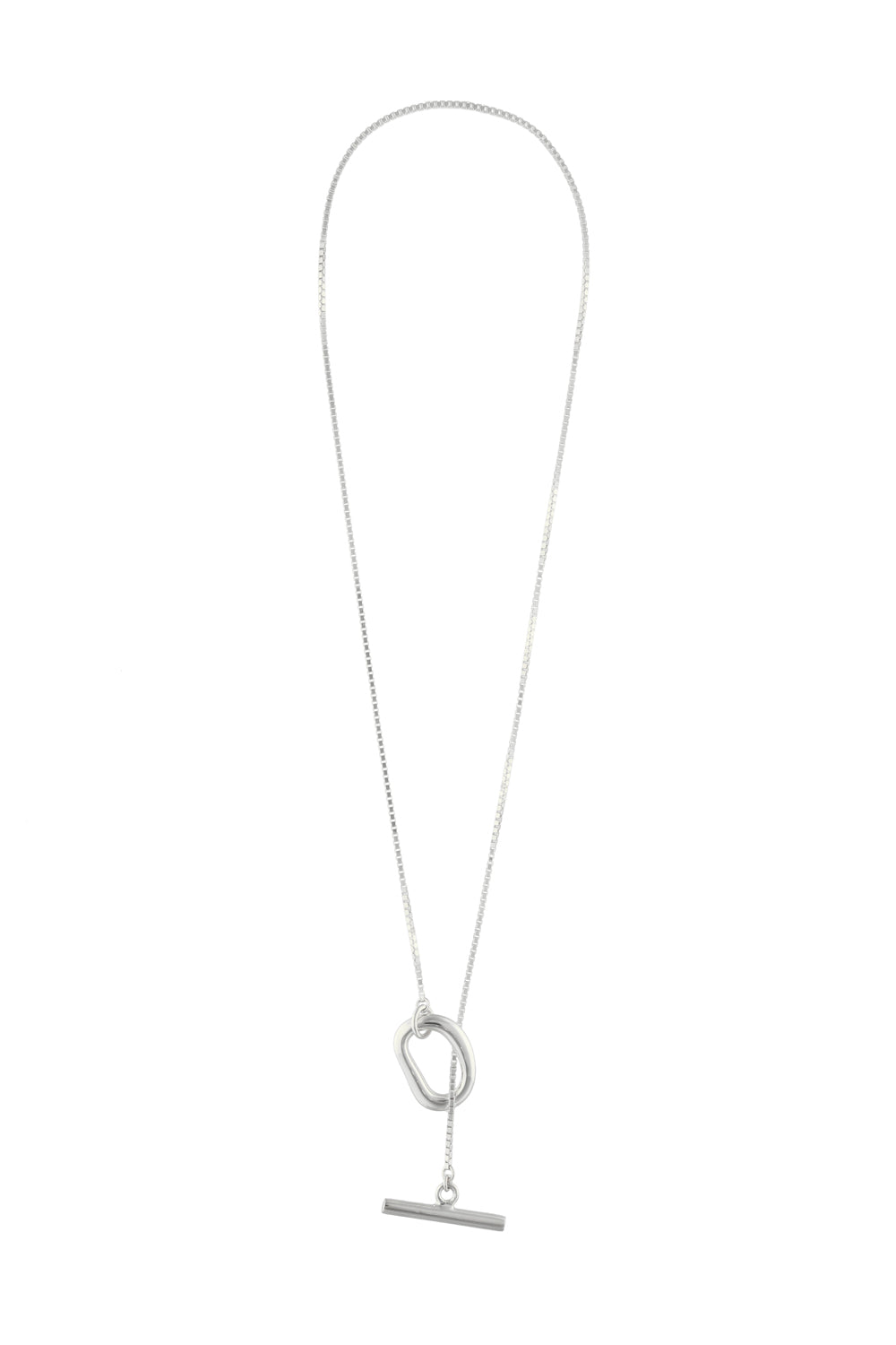 Circle bar Chain Necklace (紛失再購入)