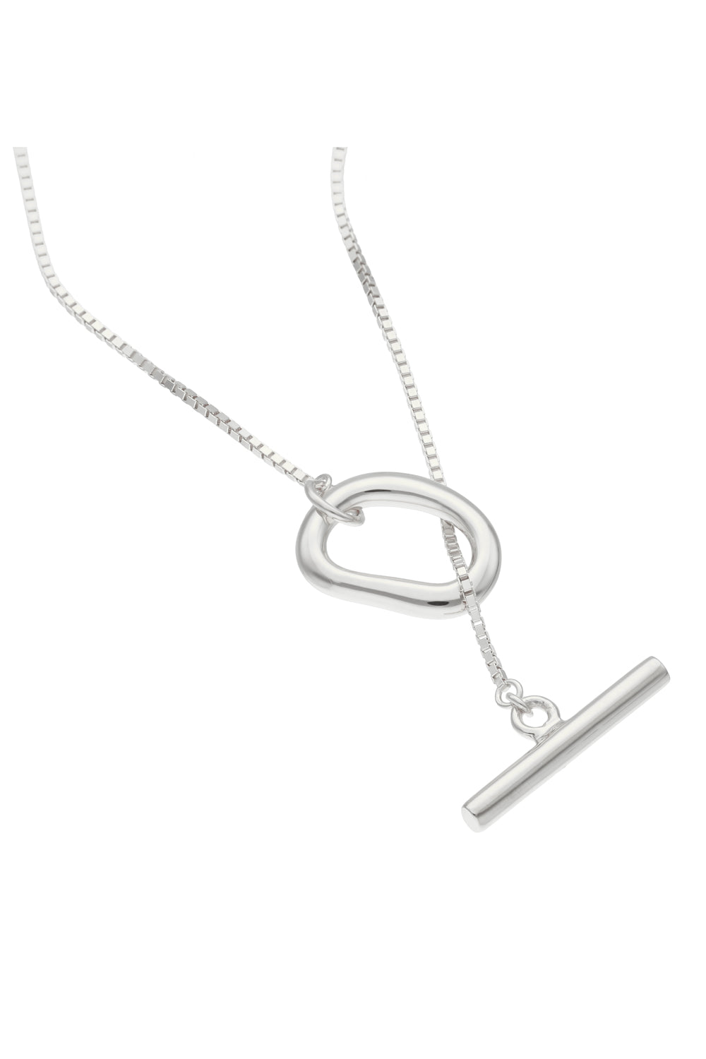 Circle bar Chain Necklace (紛失再購入)
