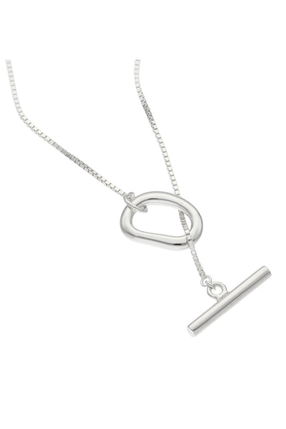 Circle bar Chain Necklace (紛失再購入)