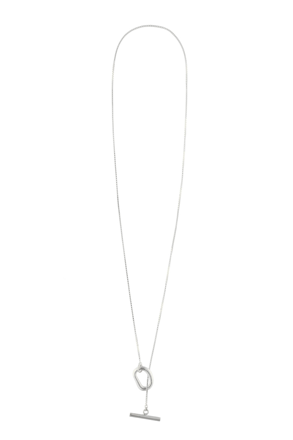 Circle bar Chain Necklace (紛失再購入)