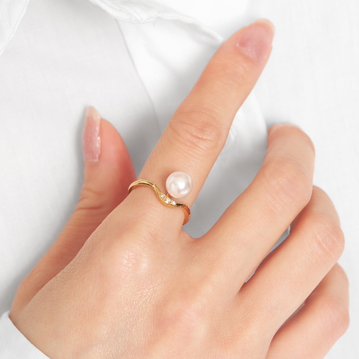 【赤木 まどか】《Timeless Pearl》Ring | 96-6863-6864