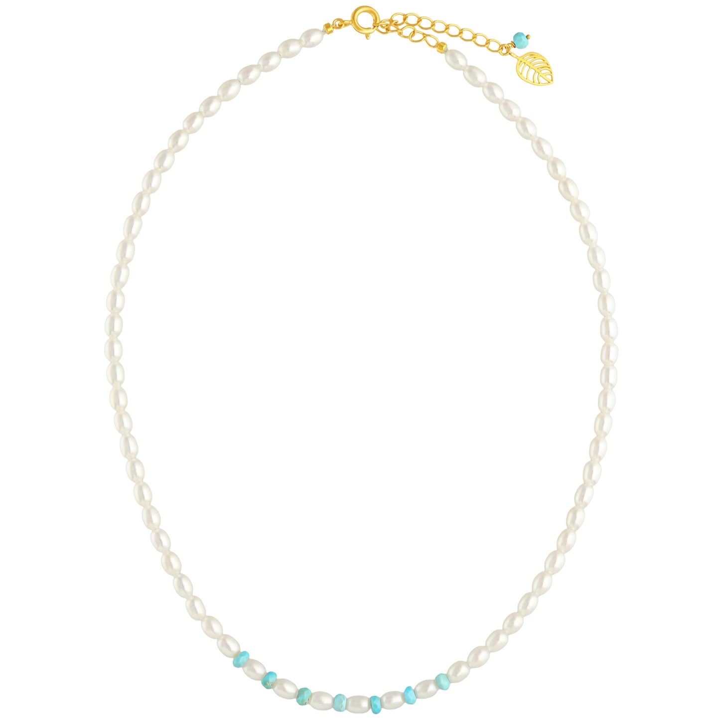 【まつざわ くみ】《WISH》Turquoise Necklace | 96-6878