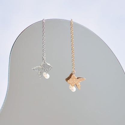 K10 金魚 アメリカンピアス（YG/WG）❘ 46-4986-4987