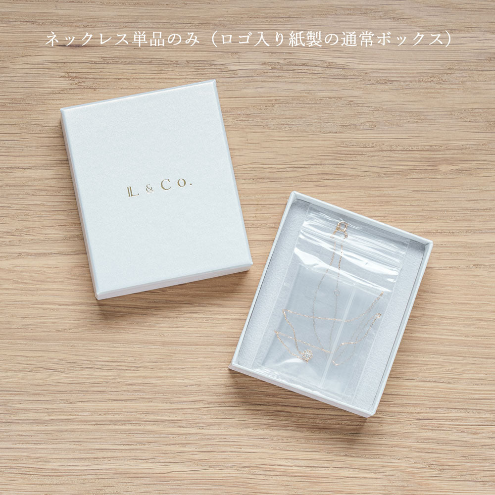 K10YG ダイヤモンド 0.08ct ネックレス | 63-3819