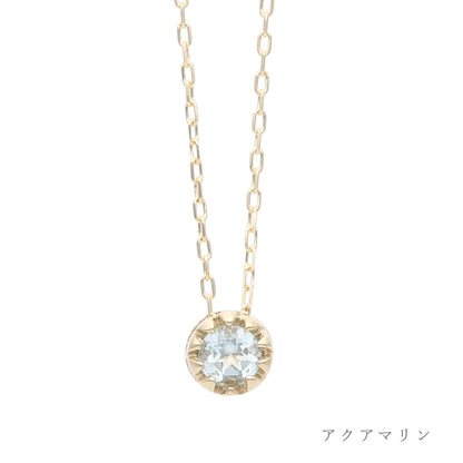 K10 誕生石  ネックレス ｜60-9201-9212