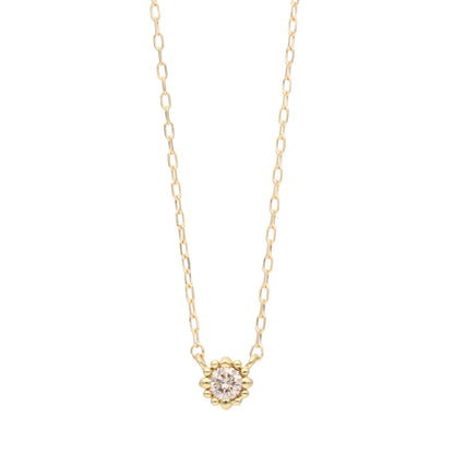 K18 ダイヤモンド 0.08ct  ネックレス ｜ 63-3325