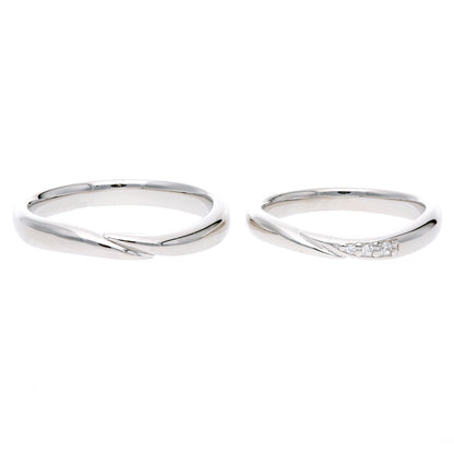 ウェーブラインペアリング｜Men's & Lady's（セット）　95-2124-2125 - L&Co. 