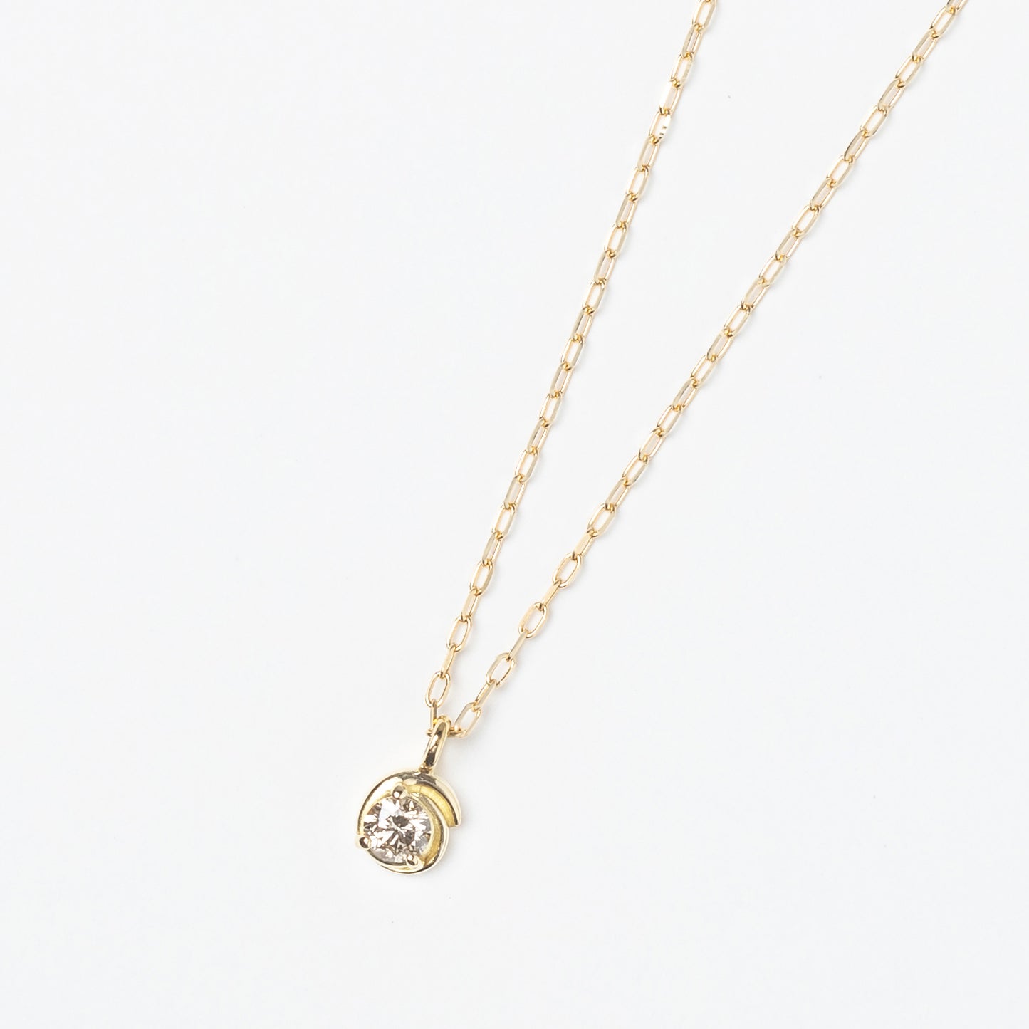 K18 ダイヤモンド 0.08ct  ネックレス ｜ 63-3326