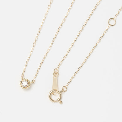 K18 ダイヤモンド 0.08ct  ネックレス ｜ 63-3325