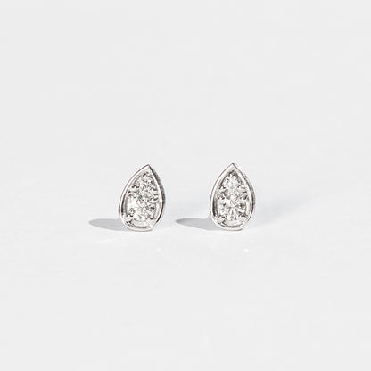 PT900 ダイヤモンド0.12ct ピアス｜96-3259