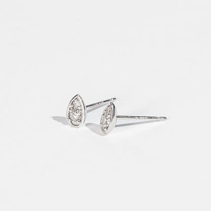 PT900 ダイヤモンド0.12ct ピアス｜96-3259