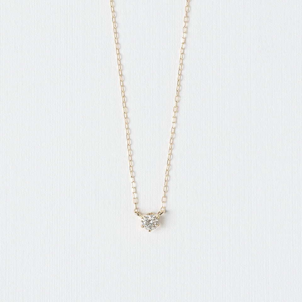 K18YG ダイヤモンド 0.10ct ネックレス ｜66-8977