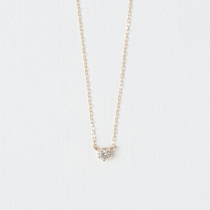 K18YG ダイヤモンド 0.10ct ネックレス ｜66-8977